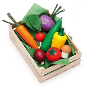 Sortiment Gemüse – Hochwertiges Holzspielzeug für Kinder