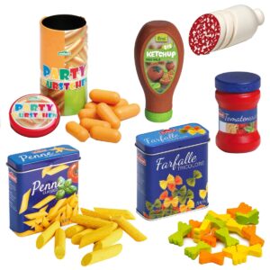 Set Nudeln mit Tomatensoße – Hochwertiges Holzspielzeug für Kinder